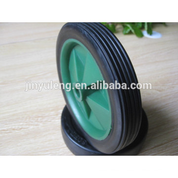 6"solid rubber power wheel